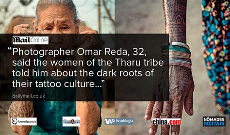 The Last Tattooed Women Of The Tharu Tribe On Behance