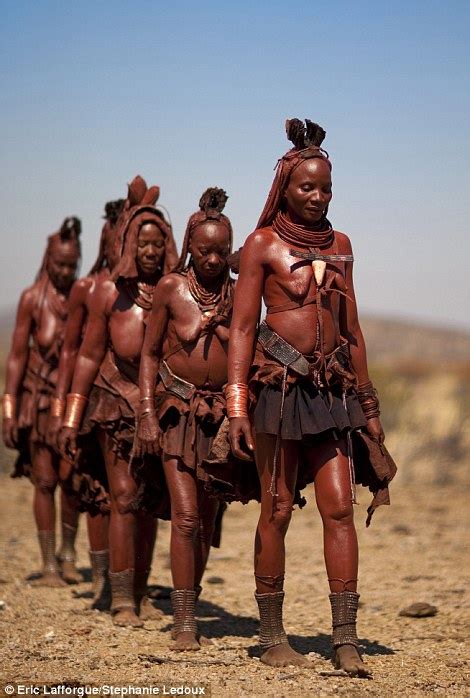 incredible photos reveal the elaborate hairdos of the himba tribe