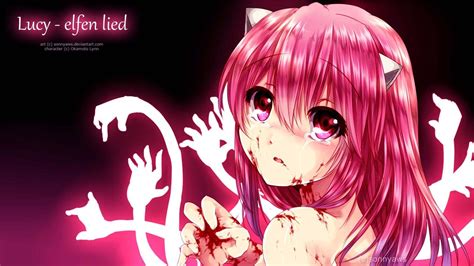 Elfen Lied Lucy Anime Anime Girls Wallpapers Hd