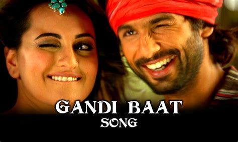 Gandi Baat Movie Shahid Kapoor ~ Gandi Baat Rajkumar Song Indiaglitz