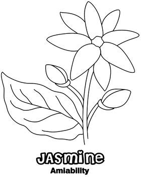 jasmine flower coloring pages aladdin  jasmine  printable