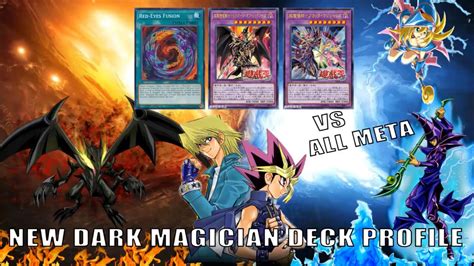 dragun of red eyes dark magician deck new support ygopro duels yugioh 2019 youtube