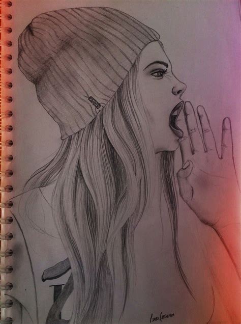 cara delevigne draw image 2663871 by maria d on