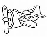 Coloring Flames Plane Airplane Camouflage Coloringcrew sketch template