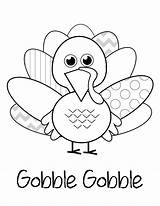 Thanksgiving Coloring Pages Turkey Printable Color Printables Activities Preschoolers Kids Sheets November Print Crafts Craft Gobble Cute Fall Preschool Easy sketch template