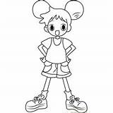 Ojamajo Doremi Coloring Pose Pages sketch template