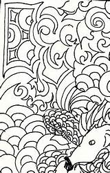 Hidden Dragon Coloring Pages sketch template