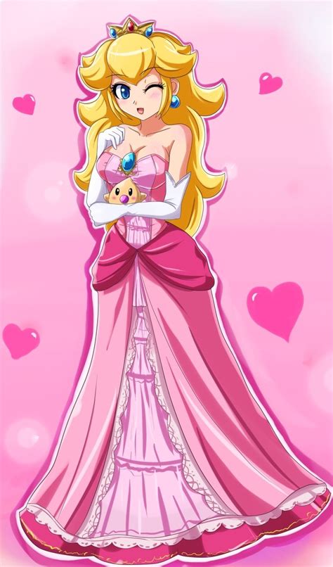 peach princesa peach dibujos personajes de videojuegos