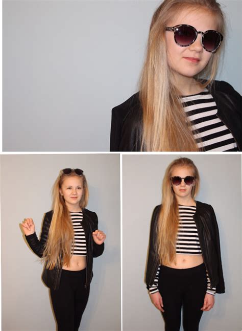 hebe l french connection uk circle sunglasses zara black and white striped cropped top handm