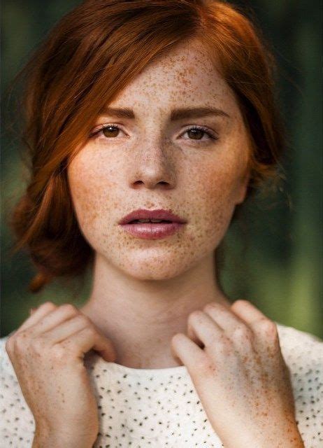 Luca Hollestelle Beautiful Freckles Red Hair Woman Red Hair Doll