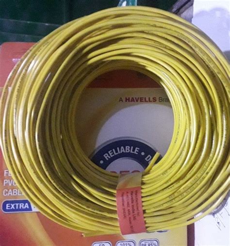 havells rated current  ampere    ampere electrical wires
