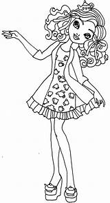 Madeline Ever After High Coloring Pages Hatter Getcolorings Getdrawings sketch template