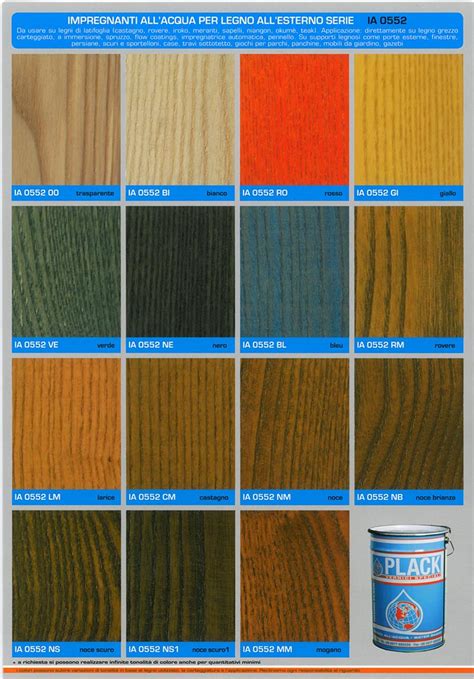 Quali sono le tinte giuste per dipingere le pareti abbinandole ai mobili in legno di noce? Cartelle Colori IA 0552 XX impregnante all'acqua per legniâ¦ | Flickr