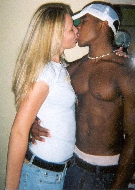 interracial couples kissing