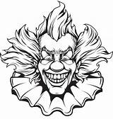 Clowns Psycho Leprechaun Deadly sketch template