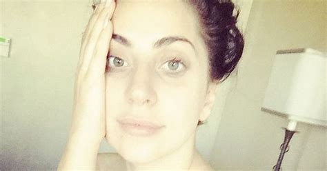 Lady Gaga Poses Topless And Make Up Free As She Says Her New Songs Are