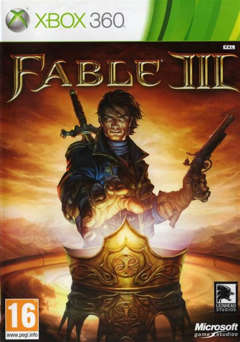 fable iii  xbox  box cover art mobygames