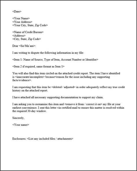 credit inquiry removal letter cover letters
