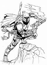 Fett Boba Mandalorian Kolorowanki Mandaloriano Bestcoloringpagesforkids Dzieci Dla Dibujalandia Wydruku sketch template