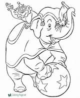 Circus Coloring Pages sketch template