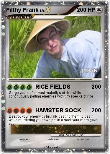 pokemon filthy frank   rice fields  pokemon card