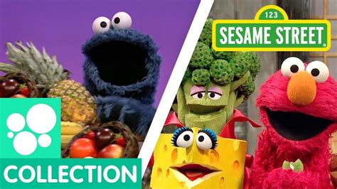 sesame street food favorites food songs and clips compilation youtube