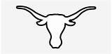 Longhorn Texas Head Logo Longhorns Coloring Icon Pages Outline Seekpng Pngfind sketch template