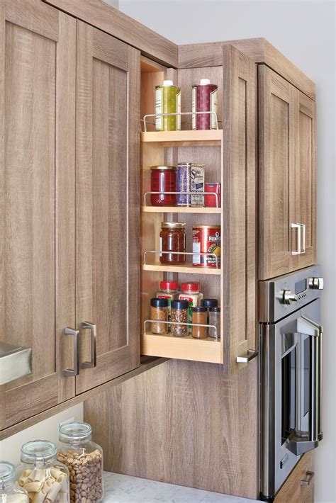 wall cabinet pullout shelving system kitchen bath design news