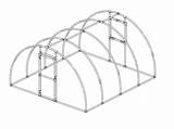 Greenhouse Arched sketch template