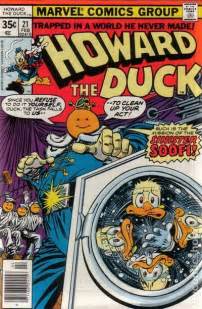 howard the duck 1976 1st series mark jewelers comic books