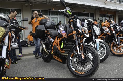ktm malaysia hosts group ride  southern thailand bikesrepublic