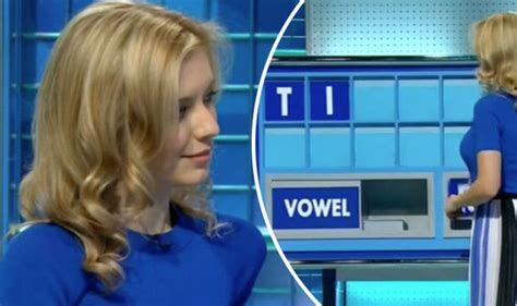 countdown rachel riley left red faced after this rude word turns up