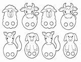 Craft Ark Sunday School Finger Noah Puppets Easy Crafts Printable Puppet Animals Animal Noahs Templates Confident Journal Paper Kids Theconfidentjournal sketch template