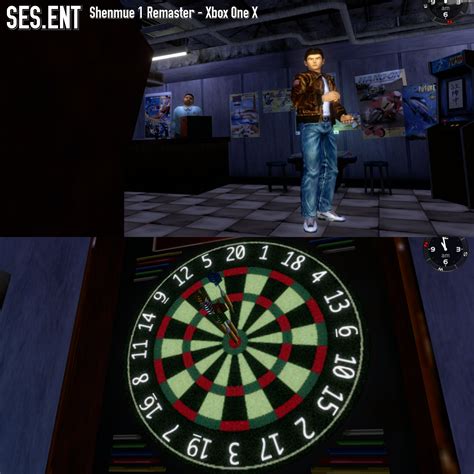 ses entertainment  twitter darts  shenmue remastered  xbox   playstation
