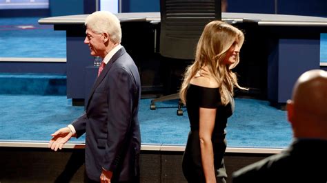 Photographs From The First Presidential Debate The Candidates