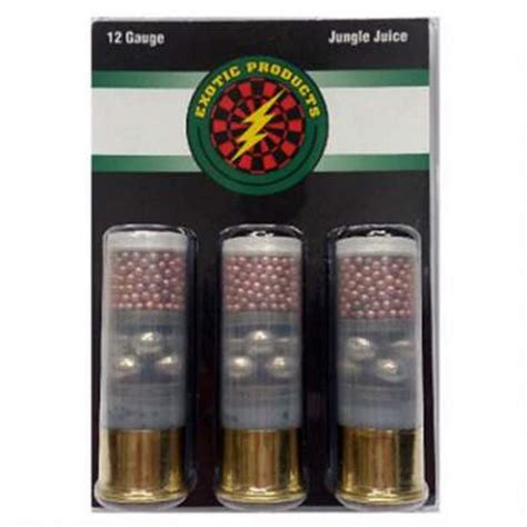 Exotic 12 Gauge Ammunition 00007 2 3 4 Hog Buster 3 Rounds
