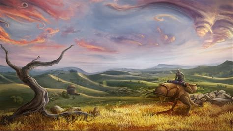 fantasy landscape art artwork nature scenery wallpapers hd desktop  mobile backgrounds