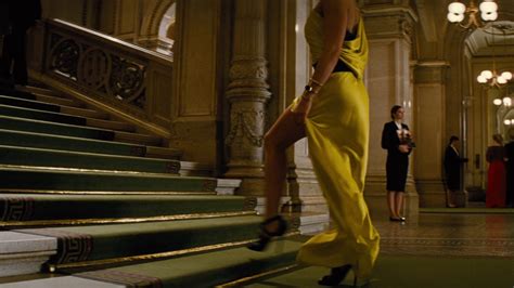 Ilsa Faust Rebecca Ferguson Yellow Dress Entrance Into