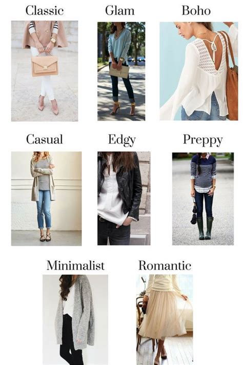 find  personal style types  fashion styles classy