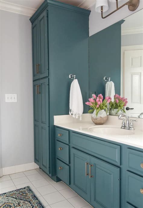 bathroom refresh update  paint deeply southern home