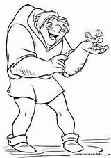 Disney Coloring Jorobado Notre Dame Dibujos Dibujo Quasimodo Para Del Pages Dibujar Personajes Con Colorear Hunchback La Como Los Guardado sketch template