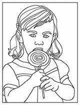 Coloring Lollipop Lizaki Kolorowanki Dementia Dzieci Pobrania Downloadable Rooster Gumball Firefighter sketch template