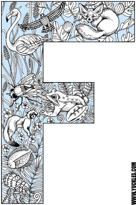 alphabet coloring page  alphabet illustration