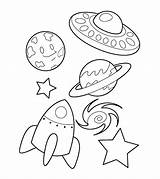 Spaceship Rocket Foguete Celestial Momjunction Desenhar sketch template