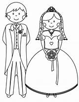 Wedding Coloring Pages Kids sketch template