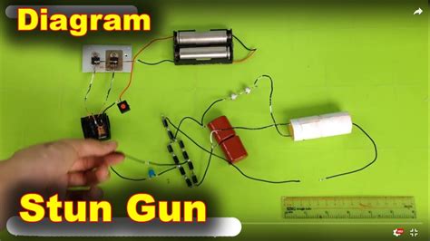 stun gun circuit schema diagram youtube
