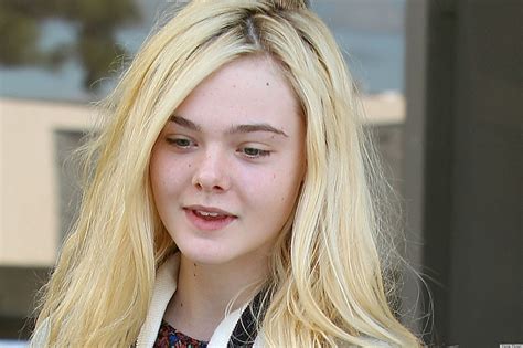 elle fanning tries out the varsity trend photos huffpost