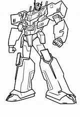 Transformers Prime Optimus Colorier Coloriages Bumblebee sketch template