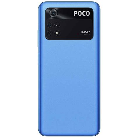 smartphone xiaomi poco m4 pro 6gb 128gb 64mp 8mp 2mp cool blue