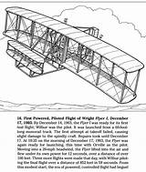 Wright Brothers Coloring Plane Story Airplane Flyer Pages Publications Dover First Kids Printable Flight Sheet Book Orville Doverpublications Summer School sketch template